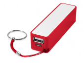 Внешний аккумулятор Jive, 2000 mAh (красный, белый)