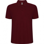 Футболка поло PEGASO PREMIUM мужская, ГРАНАТОВЫЙ 4XL