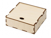 Деревянная подарочная коробка (натуральный)