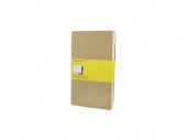 Набор записных книжек А5 Cahier (в клетку) (бежевый)