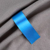 Лента сатиновая Satin 35 S, голубая, 20 см