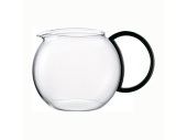 Чайник ASSAM, 1 л (черный, прозрачный)