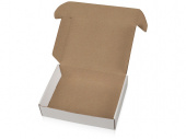 Коробка подарочная Zand, M (коричневый, белый)