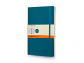 Записная книжка А5  (Large) Classic Soft (в линейку) (бирюзовый)