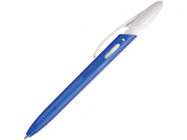 Ручка пластиковая шариковая Rico Mix (синий, белый)