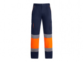 Брюки Enix мужские (navy, неоновый оранжевый)