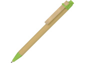 Ручка шариковая Salvador (натуральный, зеленый)