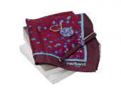 Подарочный набор Blossom: брелок с USB-флешкой на 16 Гб, шелковый платок, ручка-роллер (синий, красный, сиреневый)