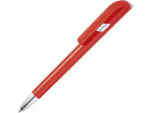 Ручка пластиковая шариковая Атли (красный)