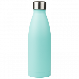 Термобутылка вакуумная герметичная Фреско, аква (гладкое порошковое покрытие)