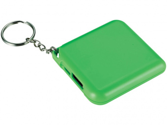 Портативное зарядное устройство-брелок, 1800 mAh (лайм)