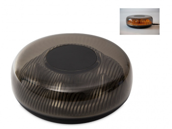 Ночник с беспроводной зарядкой Ember, 15 Вт (черный)