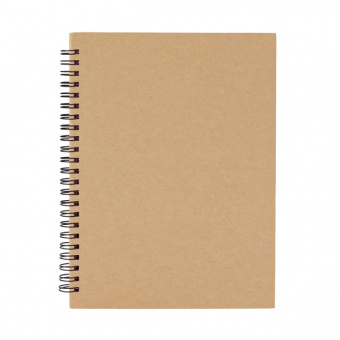 Блокнот на пружине VALLE, бежевый