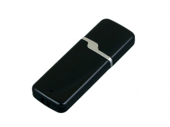 USB 2.0- флешка на 32 Гб с оригинальным колпачком (черный)