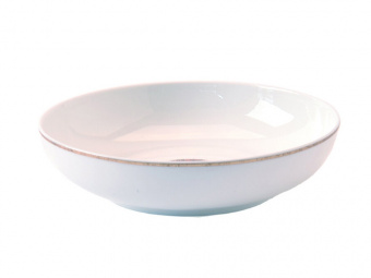 Суповая тарелка S.PLATE 2 GLD (белый) Суповая тарелка S.PLATE 2 GLD (белый)