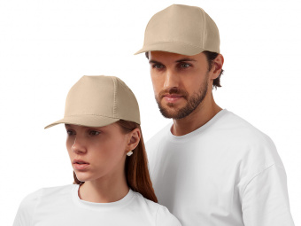 Бейсболка Poly (песочный)