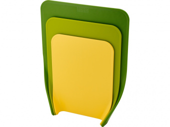 Набор из 3 разделочных досок Nest (зеленый, желтый, лайм)