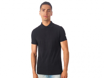 Рубашка поло First 2.0 мужская (черный)