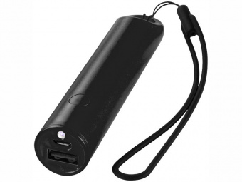 Портативное зарядное устройство Beam, 2200 mAh (черный)