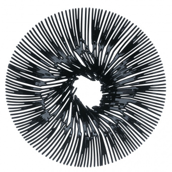 Блюдо для фруктов Anemone, черное
