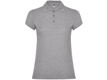 Рубашка поло Star женская (серый меланж)
