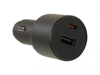 Устройство зарядное автомобильное Xiaomi 67W Car Charger (USB-A + Type-C) (черный) Устройство зарядное автомобильное Xiaomi 67W Car Charger (USB-A + Type-C) (черный)