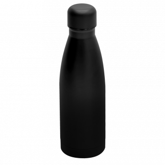 Термобутылка герметичная вакуумная Olivia, черный
