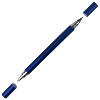 Ручка шариковая и вечный карандаш Nivalis, тёмно-синий