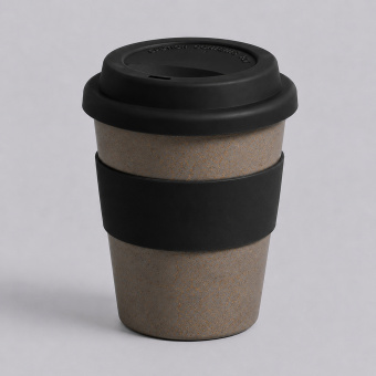 Стакан из бамбукового волокна Café (черный, серый)