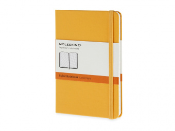 Записная книжка А6 (Pocket) Classic (в линейку) (оранжевый)