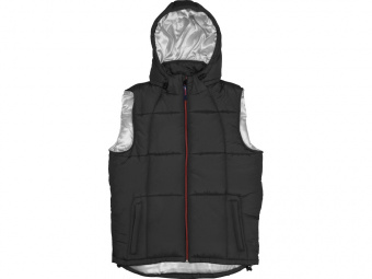 Жилет Vigour мужской (черный, стальной)