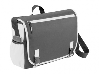 Сумка Punch для ноутбука 15,6 (серый, белый)