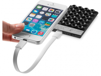 Внешний аккумулятор Stinger, 2200 mAh (черный)