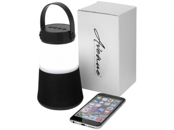 Светодиодная колонка Lantern с функцией Bluetooth® (черный)
