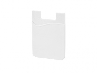 Картхолдер с креплением на телефон Gummy (белый)