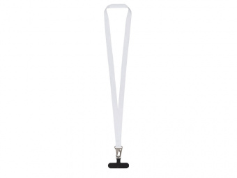 Лента под сублимацию для телефона, 2,5 см (белый, черный)