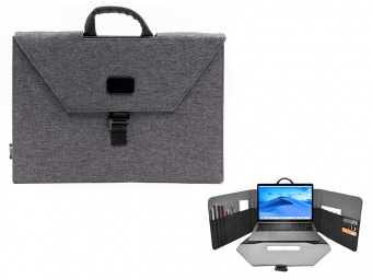 Сумка-траснформер Specter для ноутбука 15'' (серый)