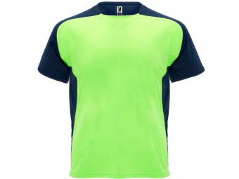 Спортивная футболка Bugatti мужская (navy, неоновый зеленый)
