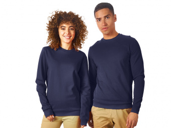 Свитшот Motion с начесом, унисекс (navy)