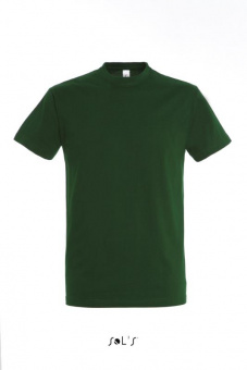 Фуфайка (футболка) IMPERIAL мужская,Темно-зеленый 4XL
