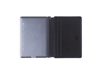 Портмоне с зарядным устройством INE, 4000 mAh (черный)