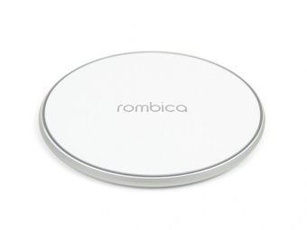 Беспроводное зарядное устройство NEO Core Quick c быстрой зарядкой с логотипом Rombica (белый)