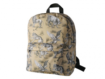 Рюкзак Дух зверя (бежевый, разноцветный)