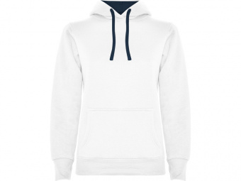 Толстовка с капюшоном Urban женская (navy, белый)