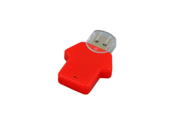 USB 3.0- флешка на 32 Гб в виде футболки (красный)