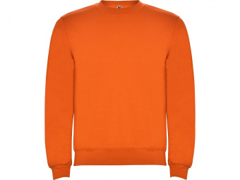 Свитшот с начесом Clasica унисекс (оранжевый)