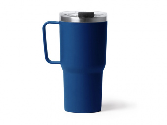 Термокружка KENCHER из нержавеющей стали и полипропилена, 500 мл (синий)