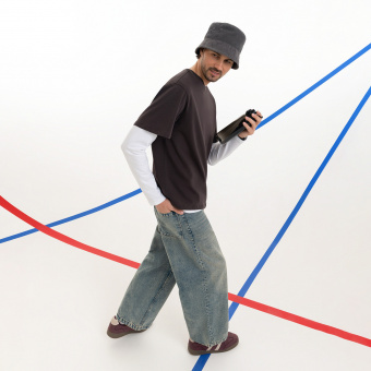 Футболка унисекс RUST NEO, 240 гр., коричневый