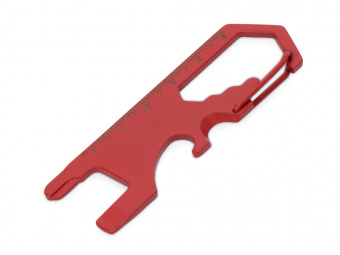 Мультиинструмент Carabiner (красный)