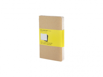Набор записных книжек А6 Cahier (в клетку) (бежевый)